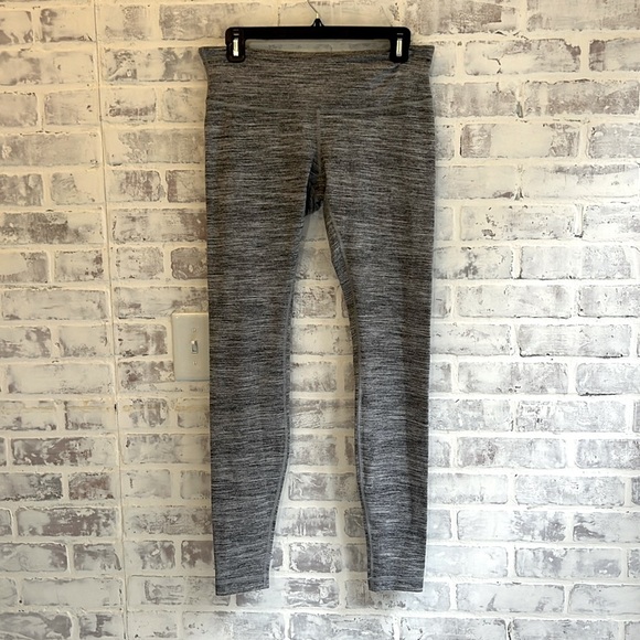 Lululemon Women’s Heathered Gray Low Rise 31” Leggings Athleisure Women’s Size 8 - Picture 1 of 10